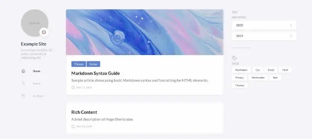 Hugo stack博客建站记录